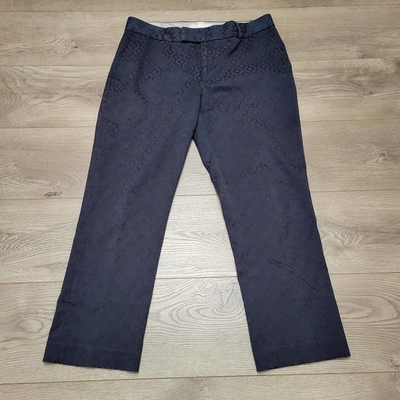 Banana Republic Pants Womens 8 Blue High Rise Casual Classiccore Normcore Preppy - Picture 3 of 10